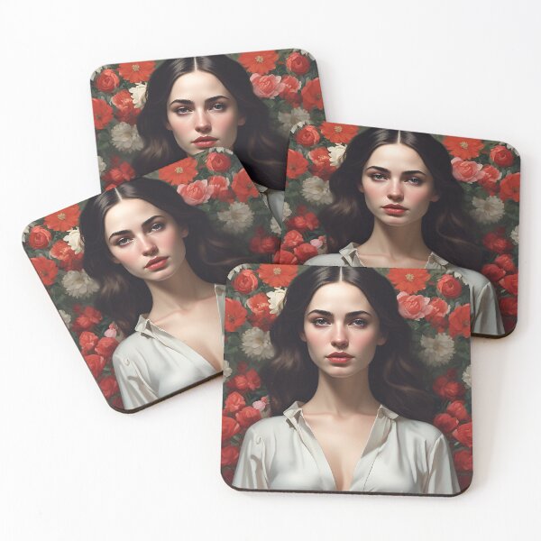 Item preview, Woman with flowers  designed and sold by MK26Designs.