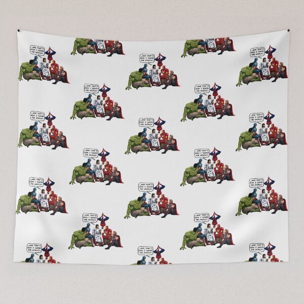 Item preview, Jesus And The Superheroes designed and sold by keelyn-spahr.