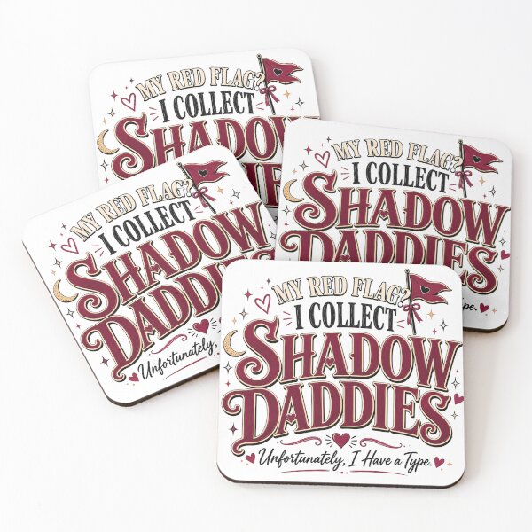Item preview, My Red Flag? I Collect Shadow Daddies | Funny Bookish Romantasy Design designed and sold by RaeaSunShineDesigns.