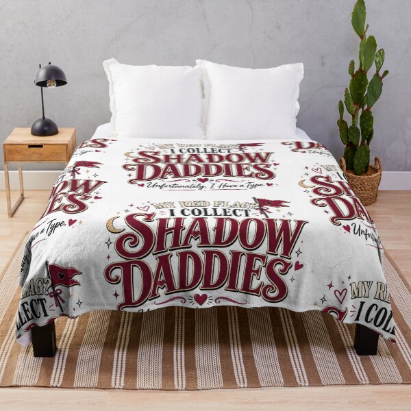 Item preview, My Red Flag? I Collect Shadow Daddies | Funny Bookish Romantasy Design designed and sold by RaeaSunShineDesigns.