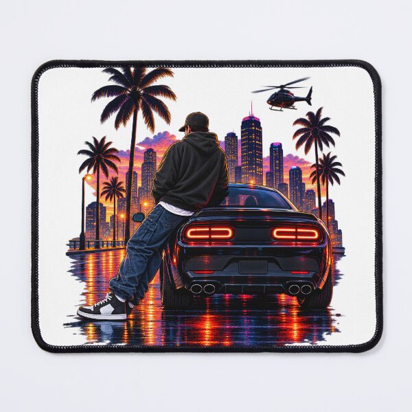 Item preview, Big Dreams Urban Night Streetwear Car Art designed and sold by TinyWeird.