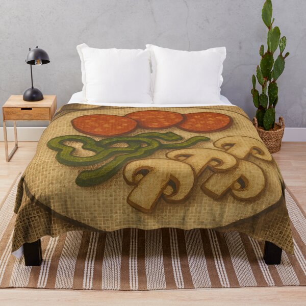 Item preview, Vintage Pepperoni Plate Illustration with Vegetables designed and sold by PandaTShirtShop.