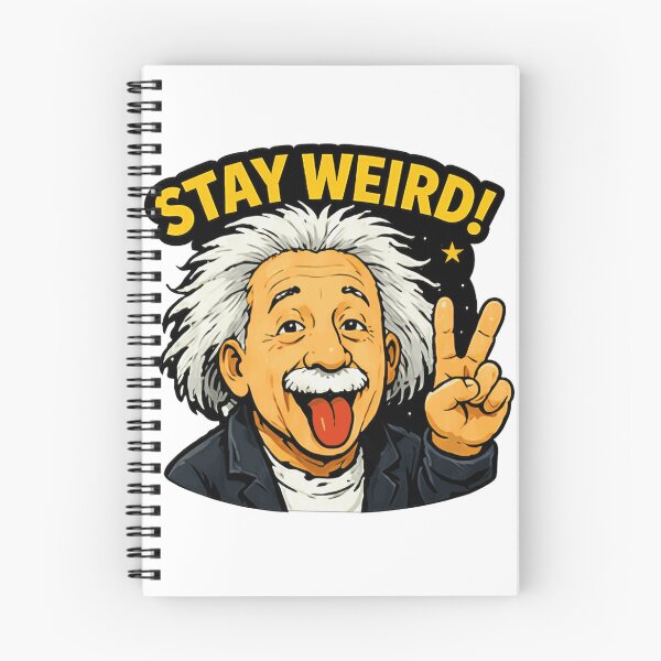 Item preview, Albert Einstein Stay Weird designed and sold by erkinmaddison.
