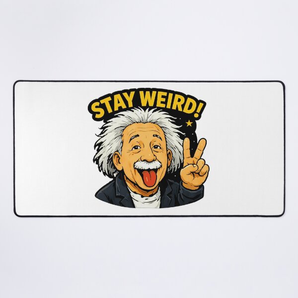 Item preview, Albert Einstein Stay Weird designed and sold by erkinmaddison.