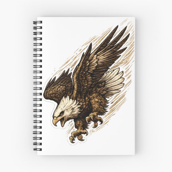 Item preview, Vintage Bald Eagle Freedom Wildlife designed and sold by CreativeMindsetLab.