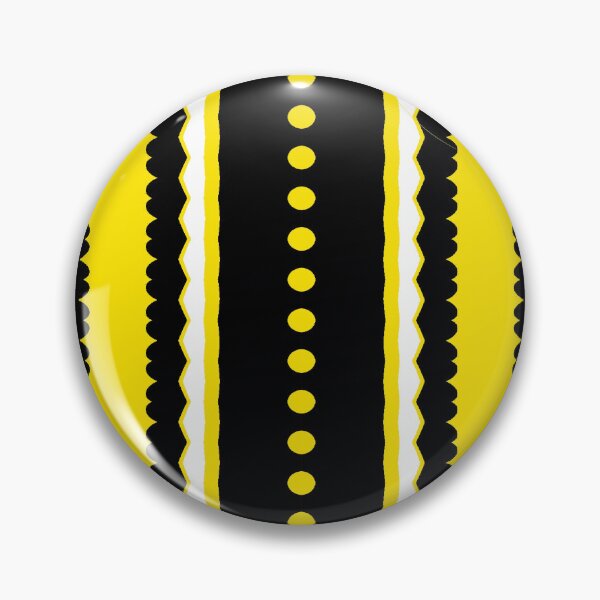 Item preview, Paths of Light – African pattern with yellow, black and white stripes designed and sold by Chamalion.