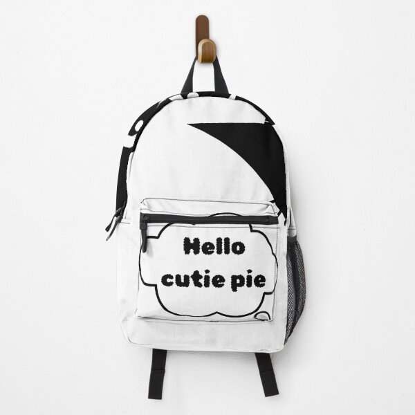 Item preview, Hello Cutie Pie – Cute Funny Cartoon Character Design designed and sold by Kruti Collection.