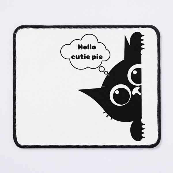 Item preview, Hello Cutie Pie – Cute Funny Cartoon Character Design designed and sold by Kruti Collection.
