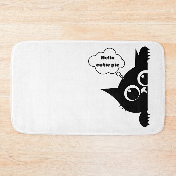 Item preview, Hello Cutie Pie – Cute Funny Cartoon Character Design designed and sold by Kruti Collection.