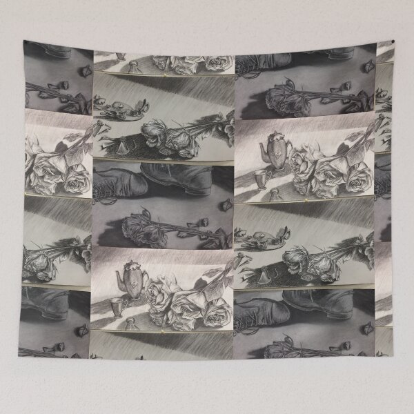 Item preview, "Wilting through Time" Drawing designed and sold by GiSilver.