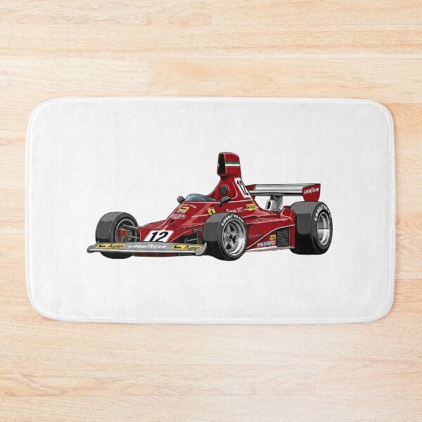 Item preview, 1975 Ferrari 312T Niki Lauda World Champion F1 Racing Car Illustration designed and sold by Motorline44.