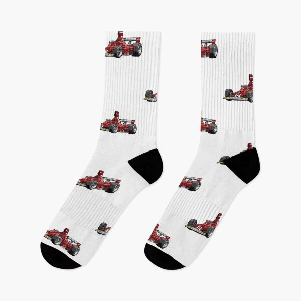 Item preview, 1975 Ferrari 312T Niki Lauda World Champion F1 Racing Car Illustration designed and sold by Motorline44.
