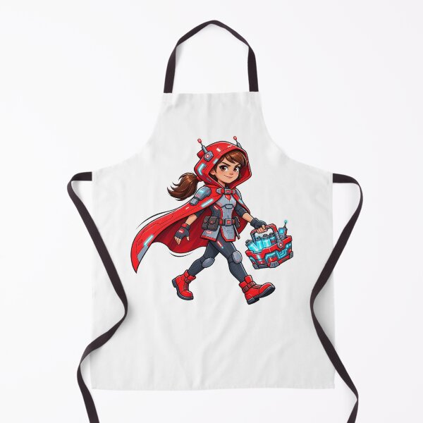 Item preview, Cyberpunk Sci-Fi Girl – Futuristic Warrior Character designed and sold by Nubian Style.