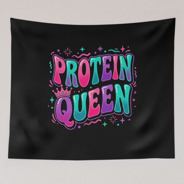 Item preview, Protein Queen Strong Woman Fitness Gym Workout designed and sold by w66aboo.
