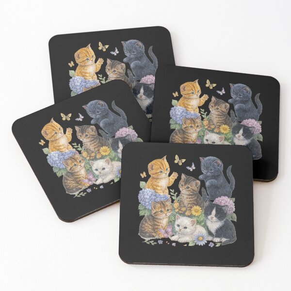 Item preview,  Cats Flowers Buttefrly  designed and sold by BASKF.