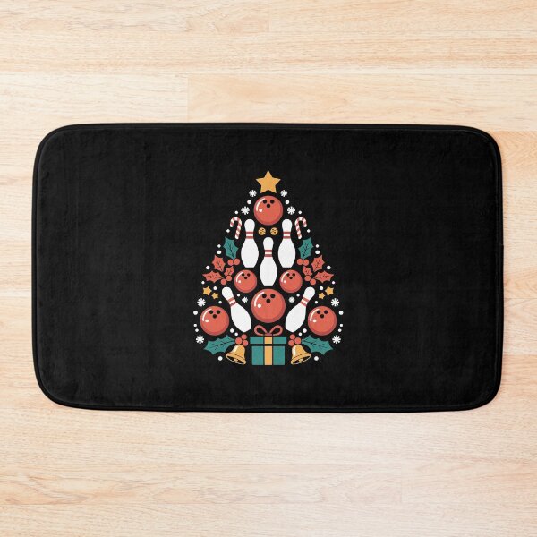 Item preview, Bowling Christmas Tree Design designed and sold by jkrphoto.