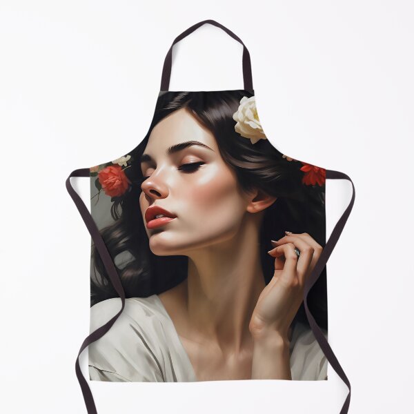 Item preview, Mujer con flores designed and sold by MK26Designs.