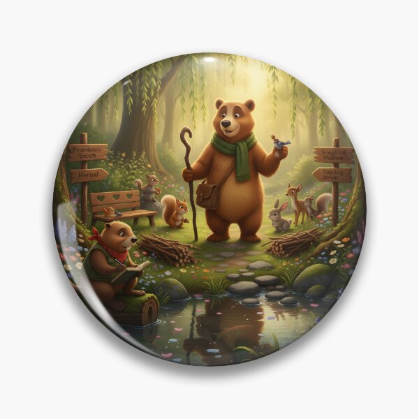 Item preview, Caring for the Woodland Trail | Happy Beaver Adventures designed and sold by Clothes With Smiling Animals Walt Gral.