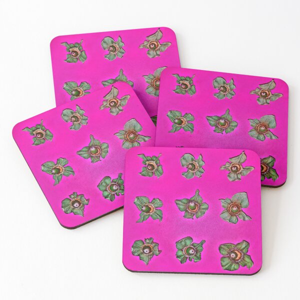 Item preview, Green Palm Fruit and Green Leaves Pattern No' 1 designed and sold by Celestina Levant.