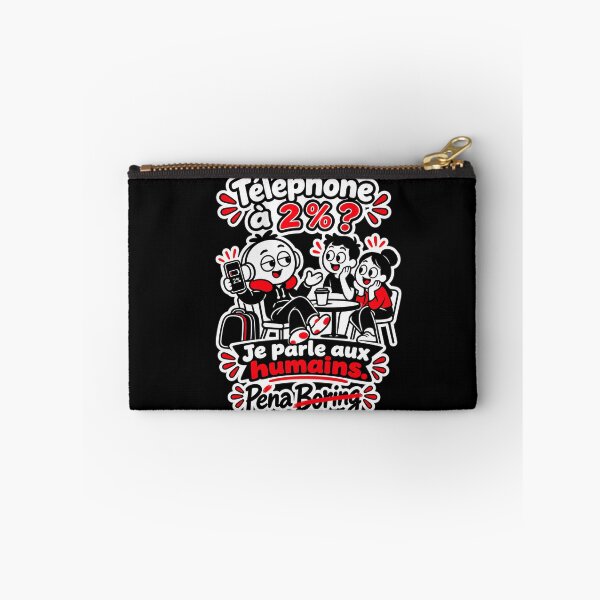 Item preview, Phone at 2%? I'm talking to humans – Antisocial humor T-shirt designed and sold by J-Impression.