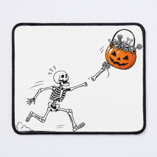 Item preview, Skeleton Lost Pumpkin - Dark Humor Gothic Halloween designed and sold by CatiaStudioArt.