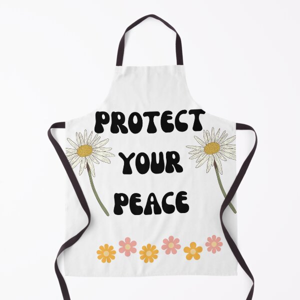 Item preview, Protect Your Peace Retro Groovy Daisy Floral Mental Health designed and sold by Jelicint.