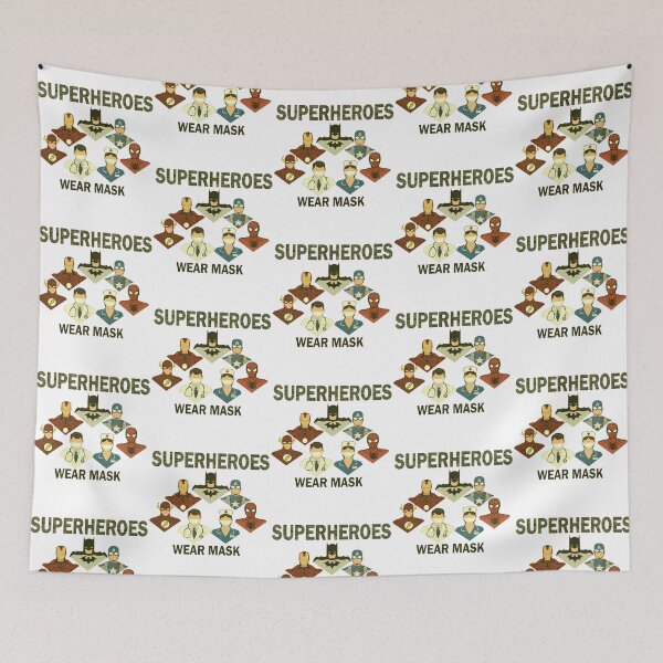 Item preview, Superheroes Wear Mask Vintage Look designed and sold by keelyn-spahr.