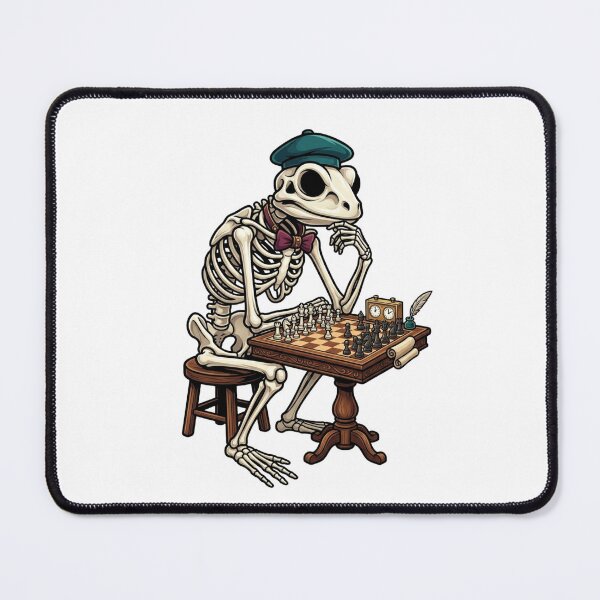 Item preview, Frog Skeleton Chess designed and sold by StickVerse by Owais.