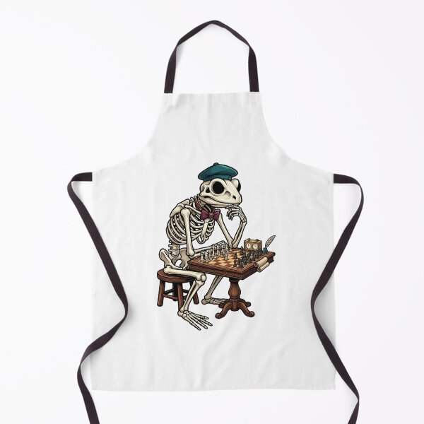 Item preview, Frog Skeleton Chess designed and sold by StickVerse by Owais.