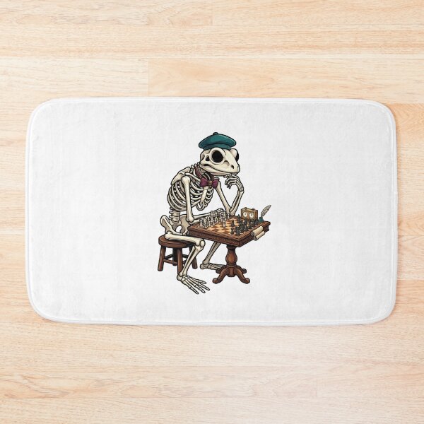 Item preview, Frog Skeleton Chess designed and sold by StickVerse by Owais.