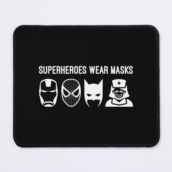Item preview, Superheroes Wear Masks - Nurses Day designed and sold by keelyn-spahr.