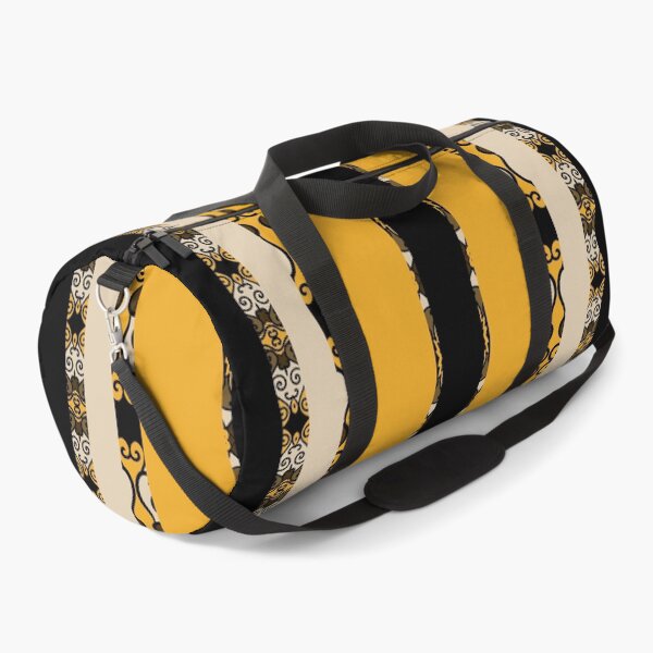 Item preview, Ochre Splinters – African pattern with black, gold and beige stripes designed and sold by Chamalion.