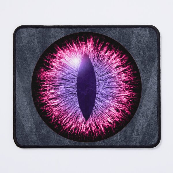 Item preview, Pink Cats Eye Creepy Dark Watcher Art designed and sold by Ghoul Enterprises.