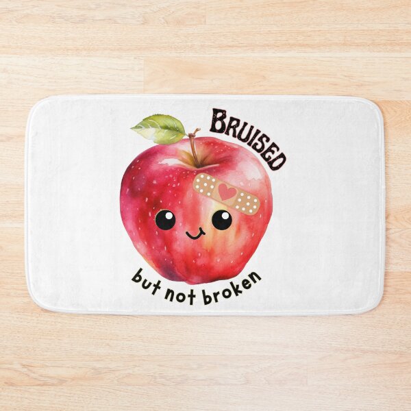 Item preview, Cute Red Apple with Bandage  designed and sold by SunandShade.