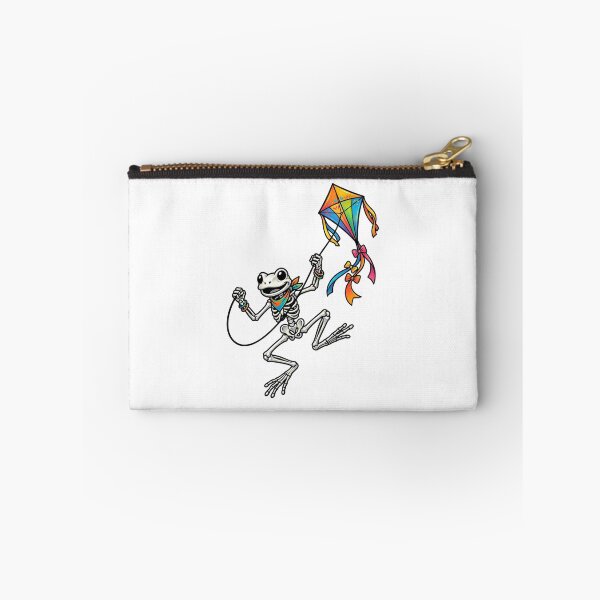 Item preview, Frog Skeleton Kite Flying designed and sold by StickVerse by Owais.