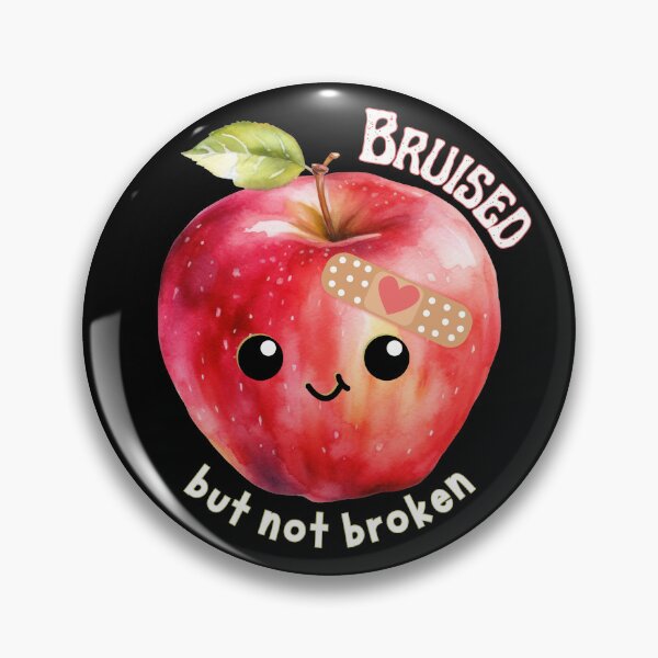 Item preview, Cute Red Apple with Bandage designed and sold by SunandShade.
