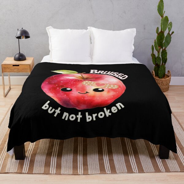Item preview, Cute Red Apple with Bandage designed and sold by SunandShade.