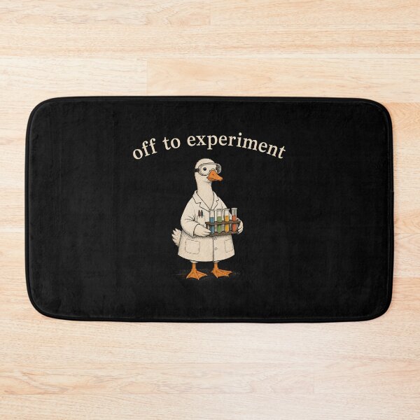Item preview, Off to Experiment Funny Science Goose designed and sold by CelidaBonde.