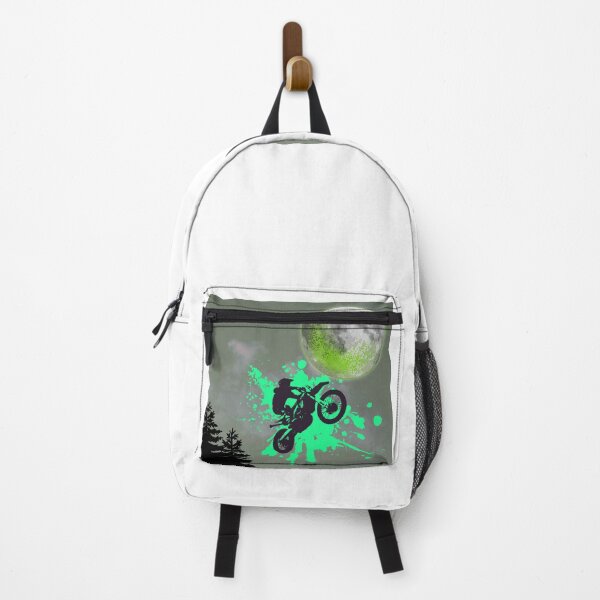 Item preview, Motocross Dirt Bike Rider Under The Moon designed and sold by PetruArtDesigns.