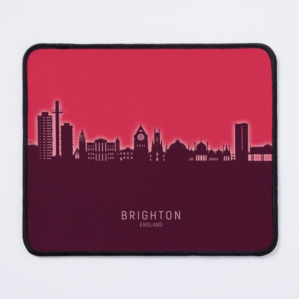 Item preview, Brighton England Skyline designed and sold by ArtPrints.
