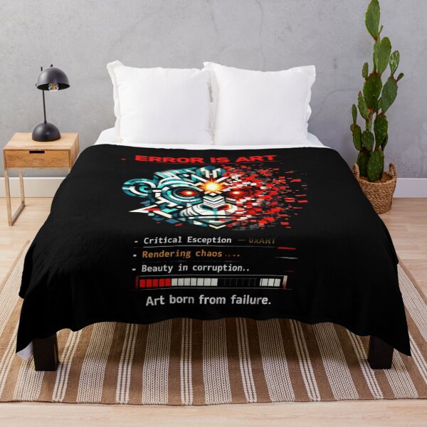 Item preview, Geometric Glitch Monkey Error Art Design designed and sold by Cabrasco.