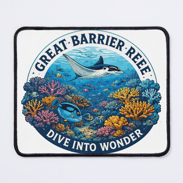 Item preview, Great Barrier Reef (Australia) designed and sold by erkinmaddison.