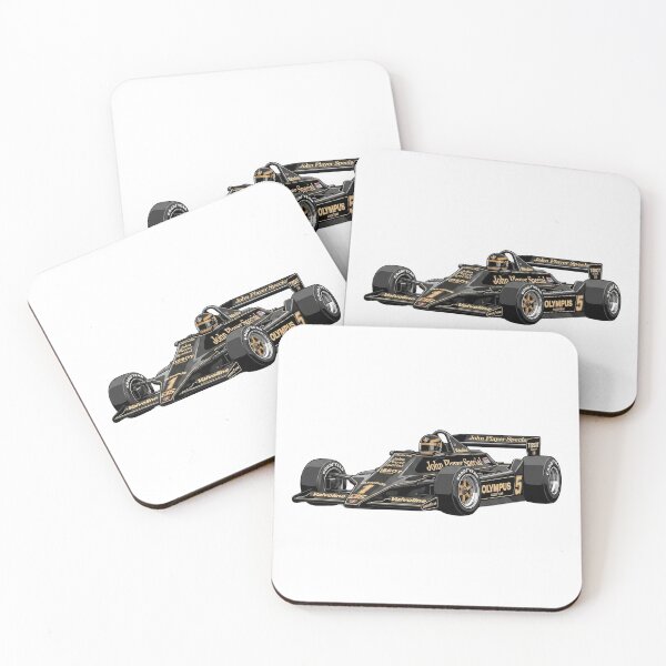 Item preview, 1977 Lotus 78 JPS Ground Effect Vintage F1 Grand Prix Racing Car Illustration designed and sold by Motorline44.
