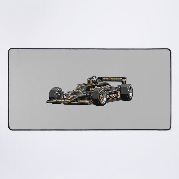 Item preview, 1977 Lotus 78 JPS Ground Effect Vintage F1 Grand Prix Racing Car Illustration designed and sold by Motorline44.