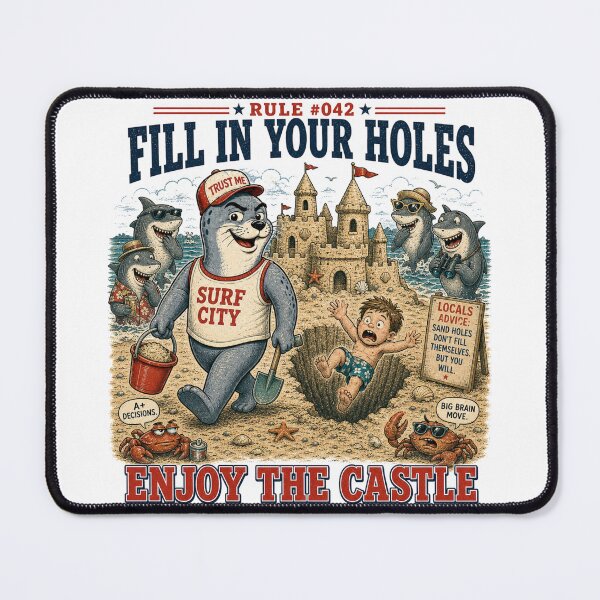 Item preview, Official Tourist Survival Guide - Enjoy The Castle designed and sold by Pepper's Ink & Stitch.