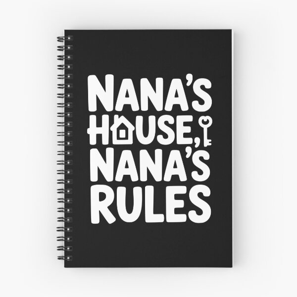 Item preview, Nana’s House Nana’s Rules designed and sold by theartfulaspie.