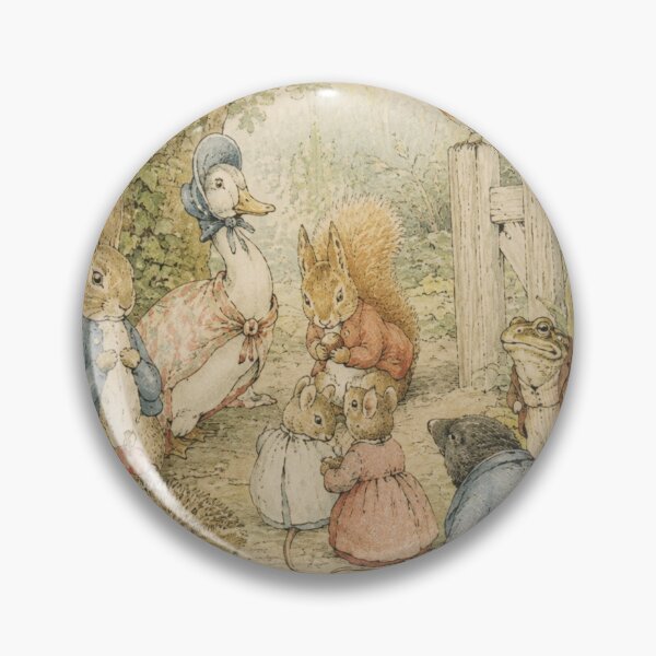Item preview, Beatrix Potter Garden Scene designed and sold by Blue  Robin.