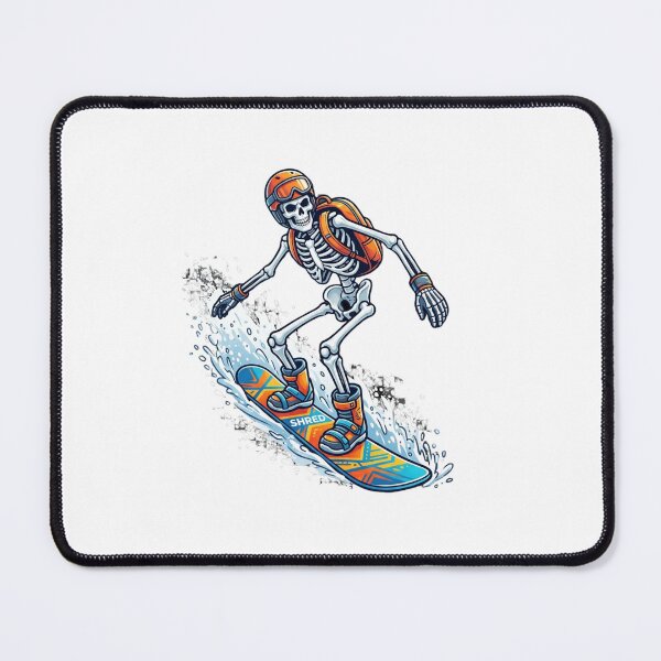 Item preview, Human Skeleton Snowboarding designed and sold by StickVerse by Owais.