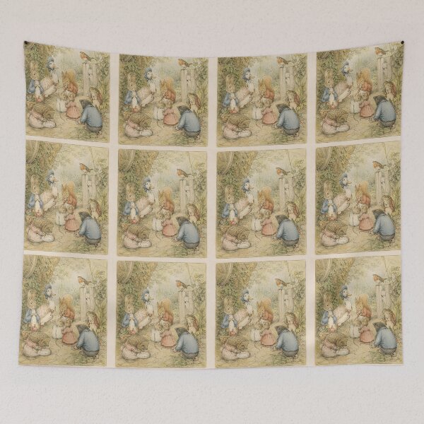 Item preview, Beatrix Potter Garden Scene designed and sold by Blue  Robin.