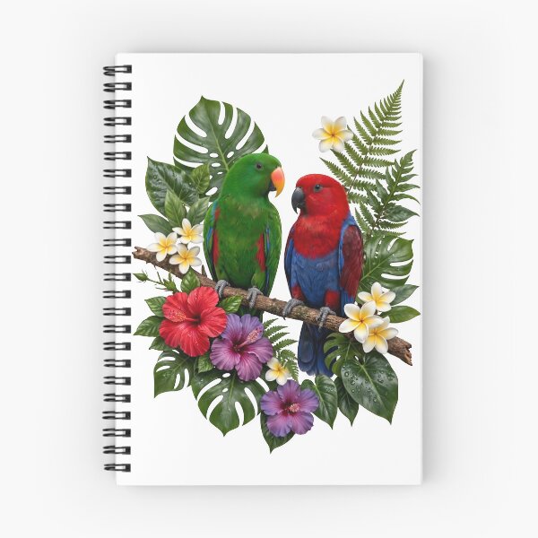 Item preview, Eclectus Parrots Tropical Paradise designed and sold by Sovereign Supply Co..
